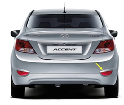 ACCENT BLUE 11> SAĞ REFLEKTÖR — temsili görsel