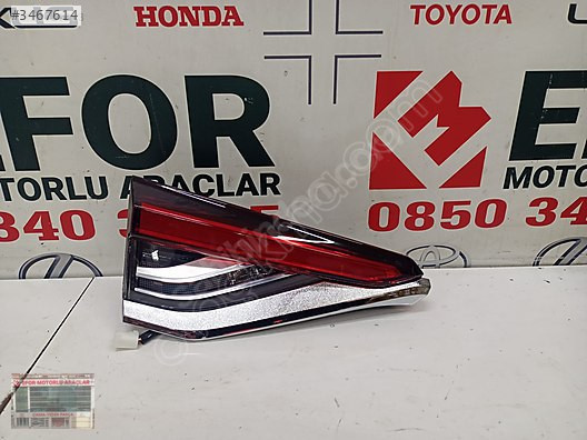 COROLLA 14> SOL İÇ STOP LEDLİ — temsili görsel