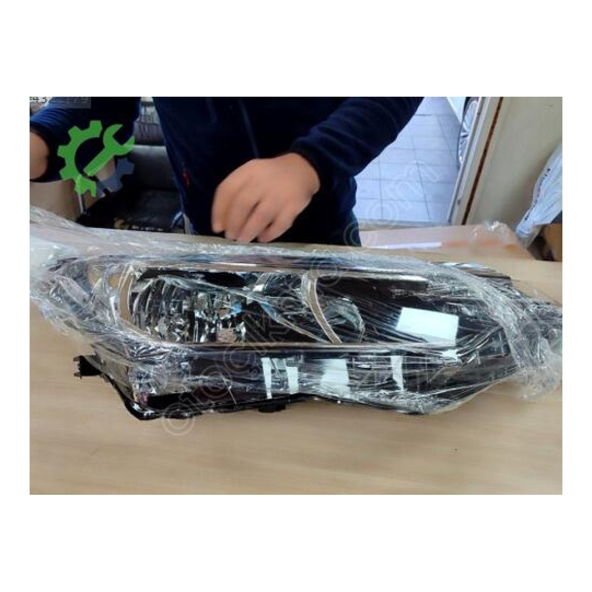 COROLLA 17> SOL FAR LEDLİ KROM KAŞLI — temsili görsel