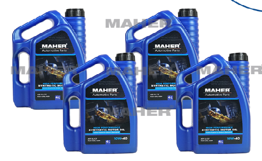 10W40 YARI SENTETİK 4 LİTRE MOTOR YAĞI — temsili görsel